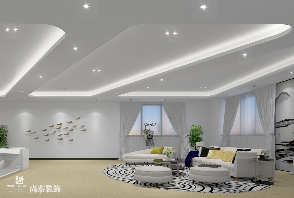 深圳光明科技园互联网科技公司办公室装修效果图 