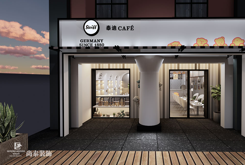 玩具店门头装修效果图