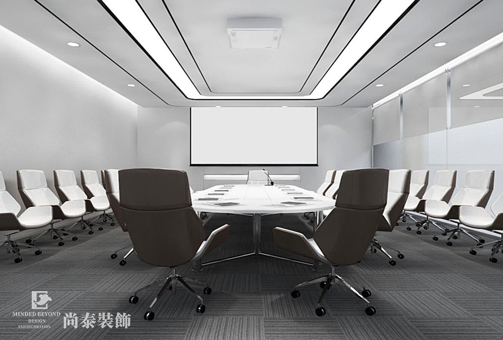 深圳南山联想大厦科技公司办公室装修效果图