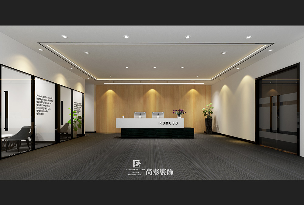 深圳市南山区科技园罗马仕科技公司办公室装修设计
