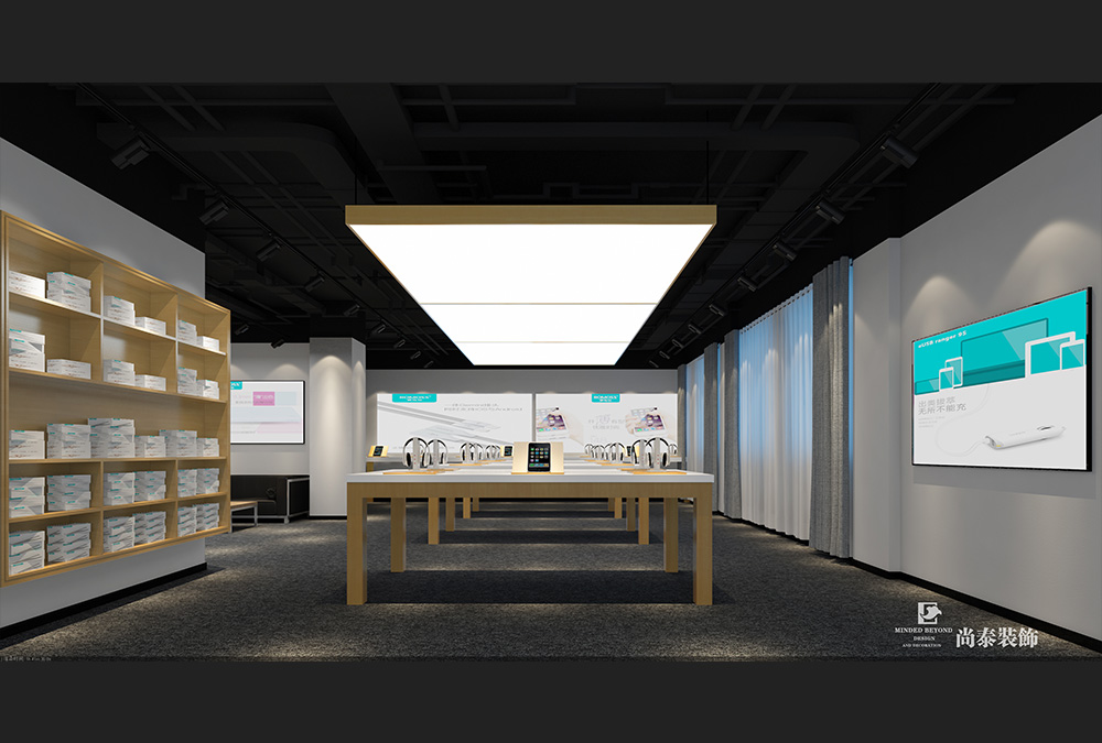 深圳市南山区科技园罗马仕科技公司办公室装修设计